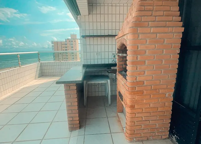 Cobertura Em Frente A Praia
